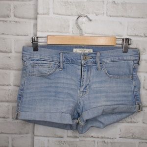 Light Abercrombie and Fitch Jean Shorts